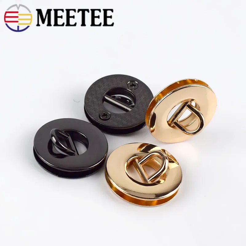 Металлические пряжки Meetee 13 мм с круглыми кольцами 5 шт. винтовая Пряжка для сумки