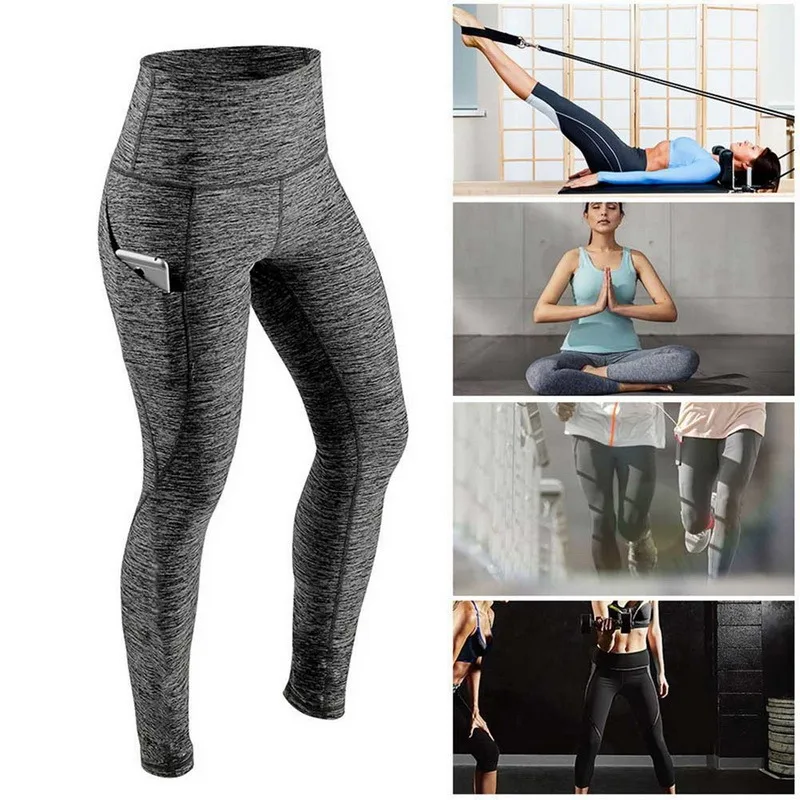Pantalon De Yoga Femme Legging évasé Booucut Pantalons Fluide
