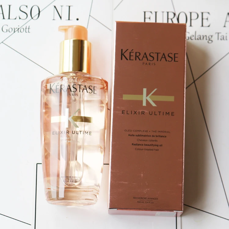 100ml KERASTASE цианин чистый Восстанавливающий раствор/масло белого чая 100 мл эфирное масло без шампуня - Цвет: 100ml