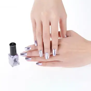 

17 Colors Solid Color Nail Art Polish Metallic Mirror Top Glitter Shiny Polish Mirror Nail Nail Pretty Glitter Coat Nail Po Z2V9