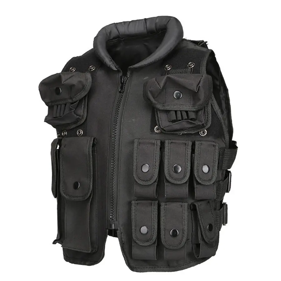

Outdoor Army Fans Tactical Vest Multi-functional Camouflage Waistcoat Men's Counter Strike Cosplay Field Operations Tactical Ves
