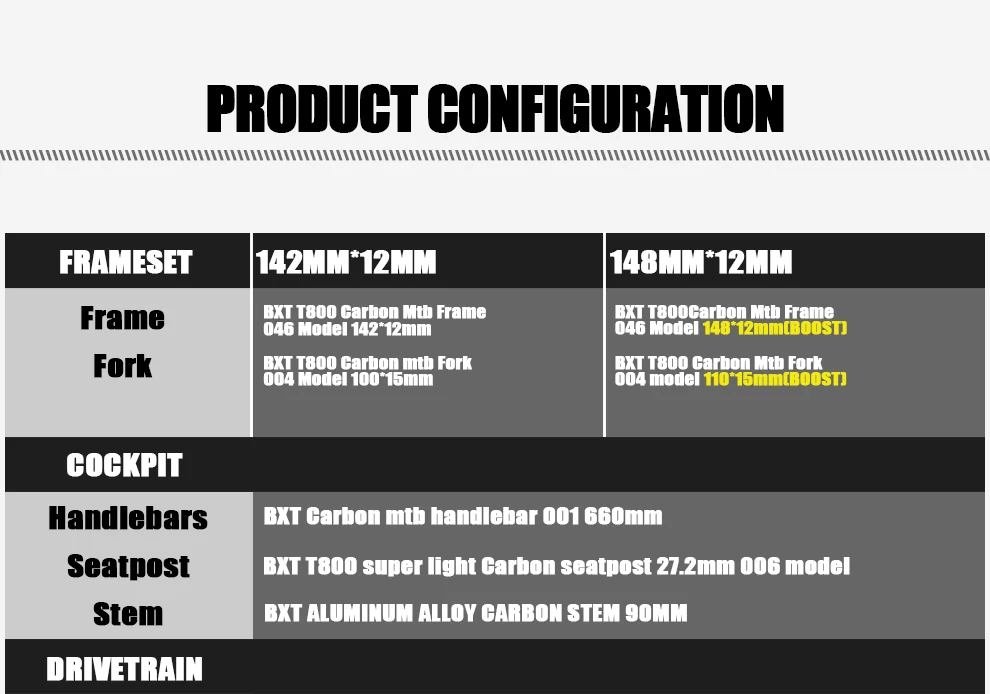 BXT углеродный горный велосипед Boost 148/142 мм 29er 1x12speed велосипеды дисковые тормоза с переменной скоростью гоночный велосипед полный MTB велосипед