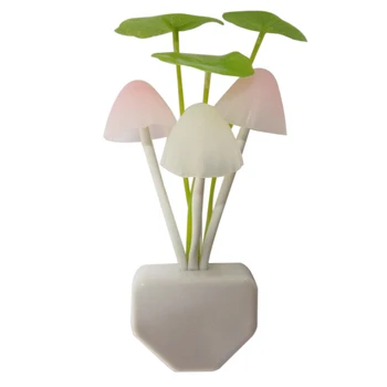 

Cartoon Shape Night Light US Plug Light Sensor Novelty Light 3 LED Colorful Lamp for Children Baby Kids' Bedside Lamp