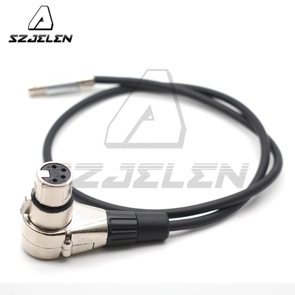 RS 3pin к xlr 4 pin female для кабеля питания