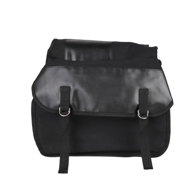 Горные шоссейные велосипедные сумки для багажника водонепроницаемые холщовые велосипедные двойные боковые задние стойки Сумка износостойкая седельная корзина