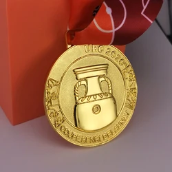 Limited 2016 2020 European Cup Medals 2014 2018 World Cup Replica Champions Medal 2021 Copa America Medal Gold and Silver Medals