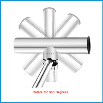 

Marine Hardware Stainless Steel Fishing Rod Holder Boat Kayak Yacht Fishing Pole Bracket Clamp Mount Ocean Boat Fishing