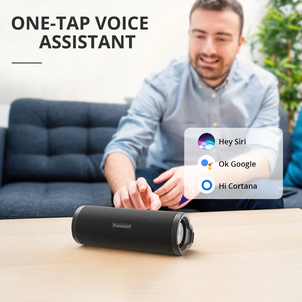 US $46.48 - 51.65 Tronsmart Force 2 Bluetooth Speaker 30W Portable Speaker with QCC3021 Chip, IPX7 Waterproof, Type-C Fast Charging