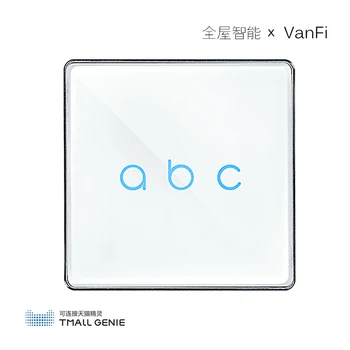 

Vanfi Smart Switch Tmall Genie Voice Wireless Touch Remote Control Bidirectional Feedback Smart Light Switch