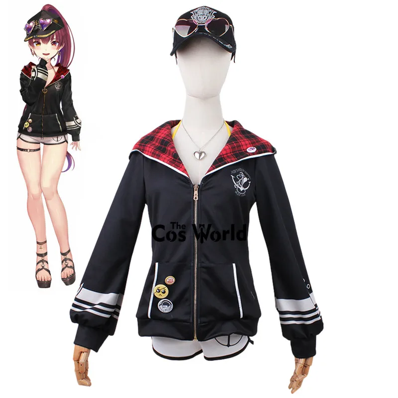 Youtuber Virtual Vtuber Hololive Houshou Marine Costumi Da Bagno Costumi Da Bagno Costumi Cosplay Anime