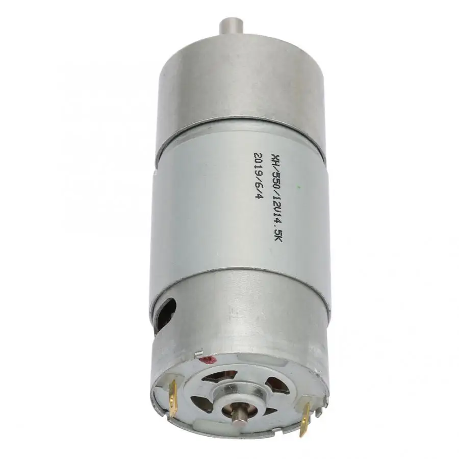 Постоянный ток мотор-редуктор 12V Большой кручения мощность уменьшения |