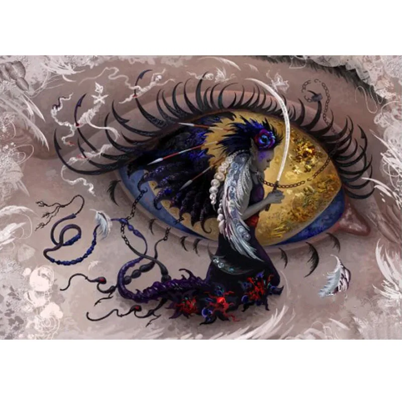 Набор для алмазной вышивки глазами алмазная вышивка ручной работы 5D с