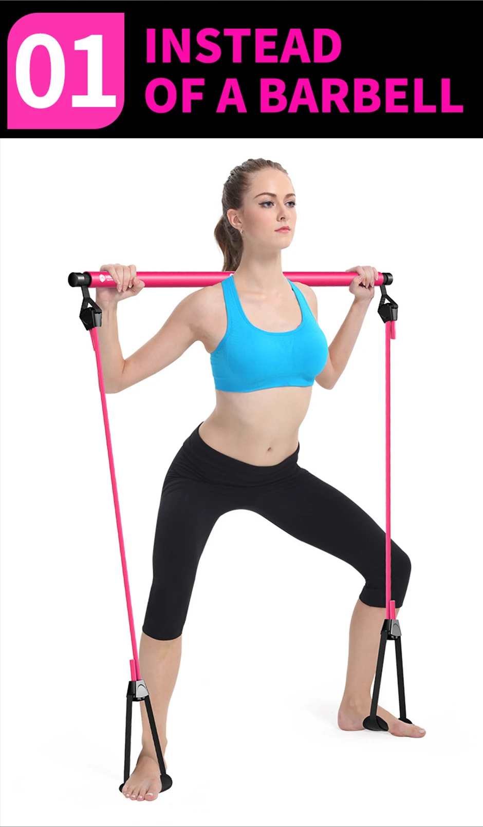 Pilates Exercise Stick (8)