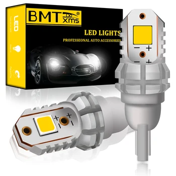 

BMTxms T15 W16W 5050 SMD 10W LED Bulbs Canbus Reverse Backup White Lights For BMW 5 Series E60 E61 F10 F11 F07 Mini Cooper