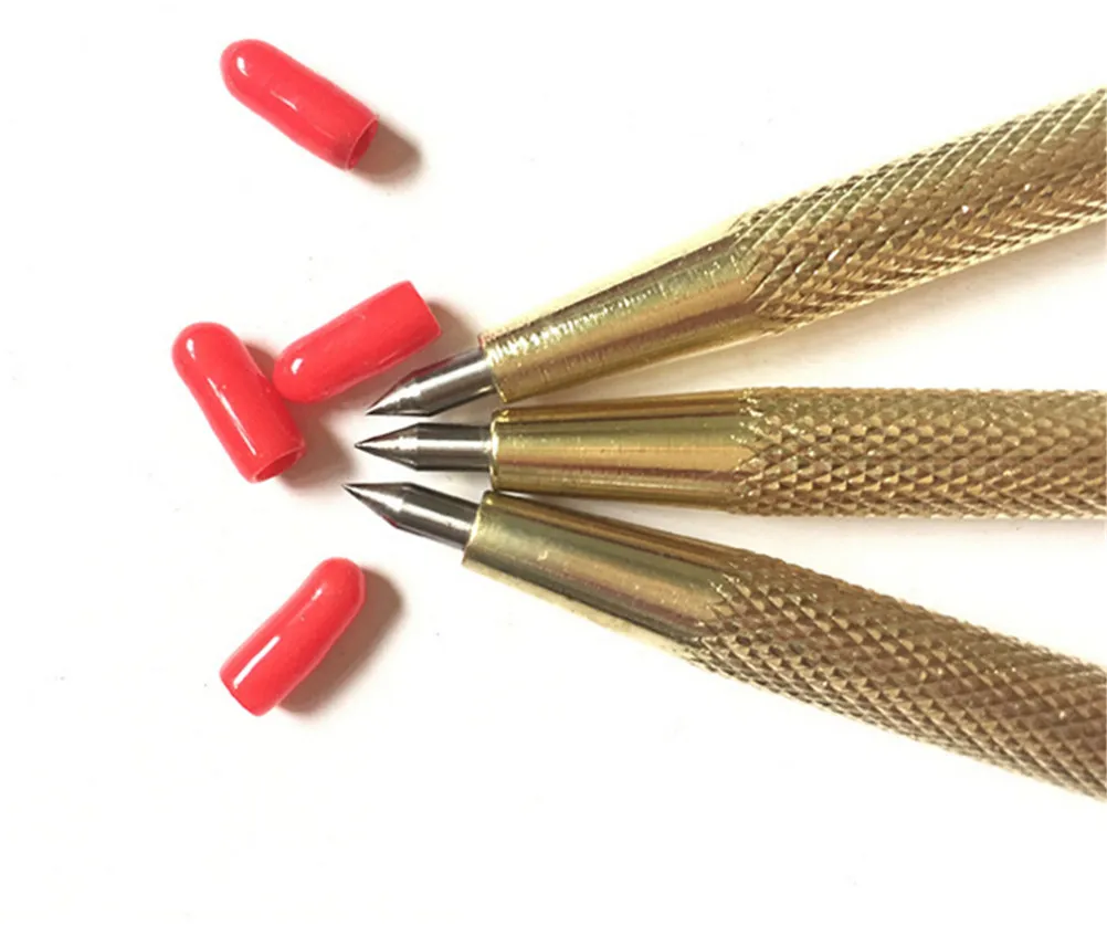 2 Colors Tungsten Carbide Tip Scriber Etching Pen Carve Jewelry Engraver Metal Tool