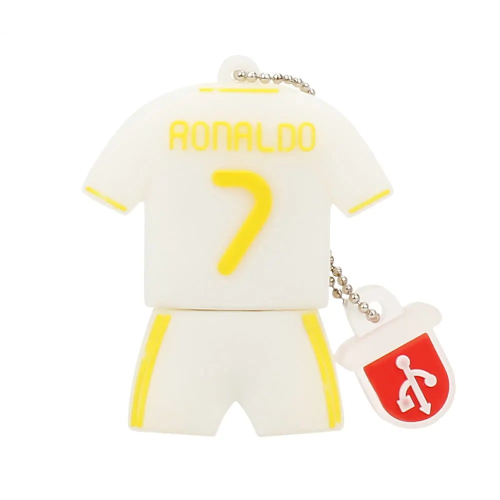 Usb Flash Drive 128gb Fashion Soccer Clothing Series Football Shirt Memory Stick 4GB 8GB Pendrive 16GB Pen Drive 32GB 64GB Gift (25)