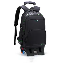 

Children Trolley school Backpack School Bags For Grils boys kids Orthopedic Backpacks Removable Wheeled Bag teenagers Mochila