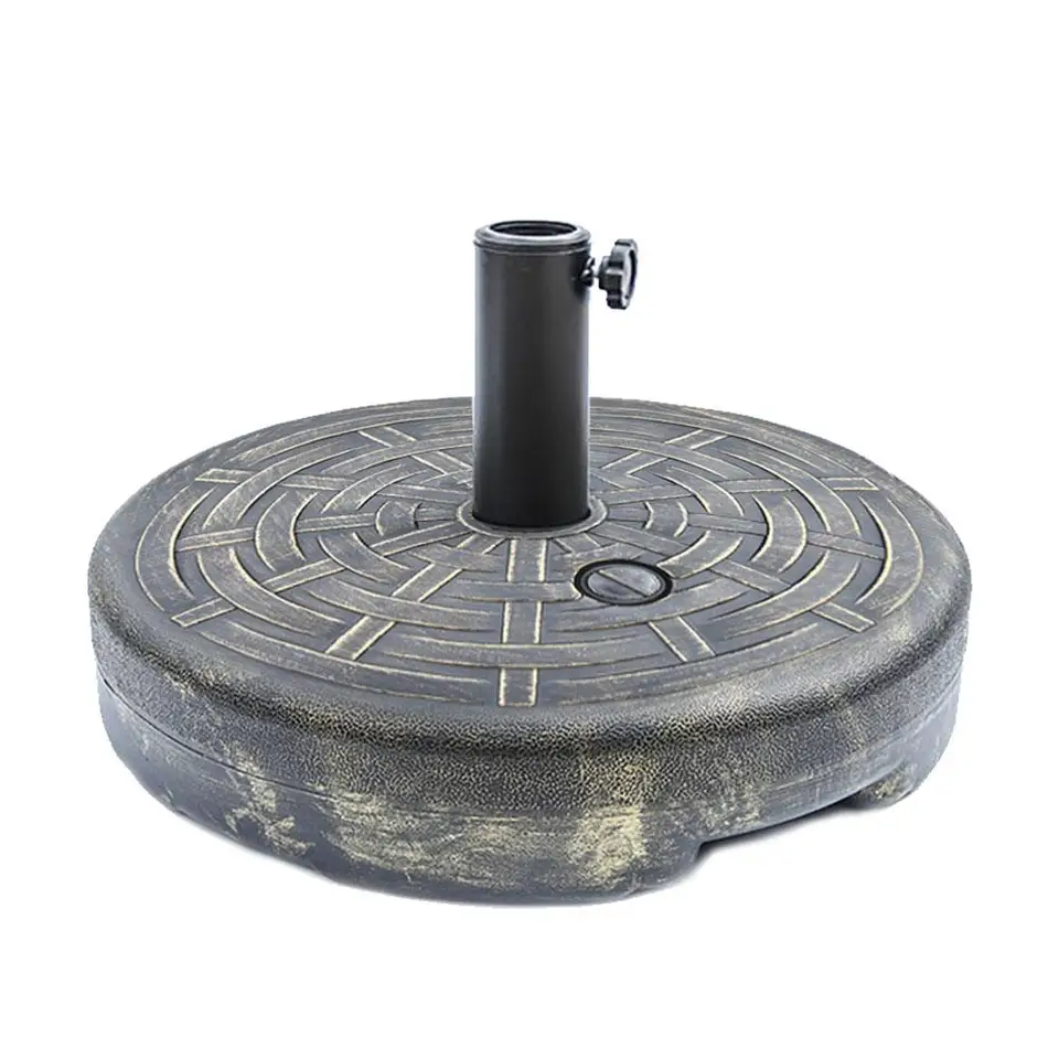 Outdoor Patio Umbrella Base Portable Durable Garden Heavy Duty Round Water Filled Umbrella Base Stand Sun Shelter Accessory Shade Accessories Aliexpress