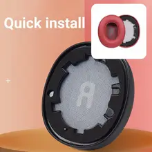 

Headphone Cushion Premium Durable High Elasticity Protein Faux Leather Over-ear Headphone Cushion Ear Pad Ear Cushion