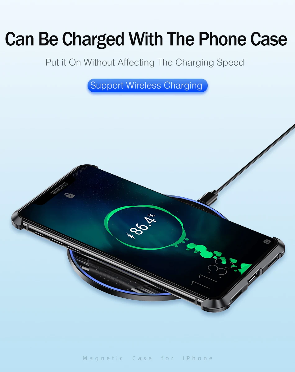 REDNUT Магнитный Мобильный чехол для iPhone X Xr Xs Max двойное закаленное стекло магнит чехол для iPhone 7 8 Plus стеклянный чехол