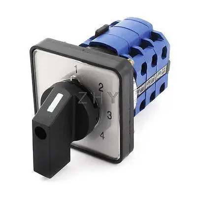 Ui660V Примечание 16A 12 Винтовые клеммы 4P комбинации переключающее устройство LW39B-16