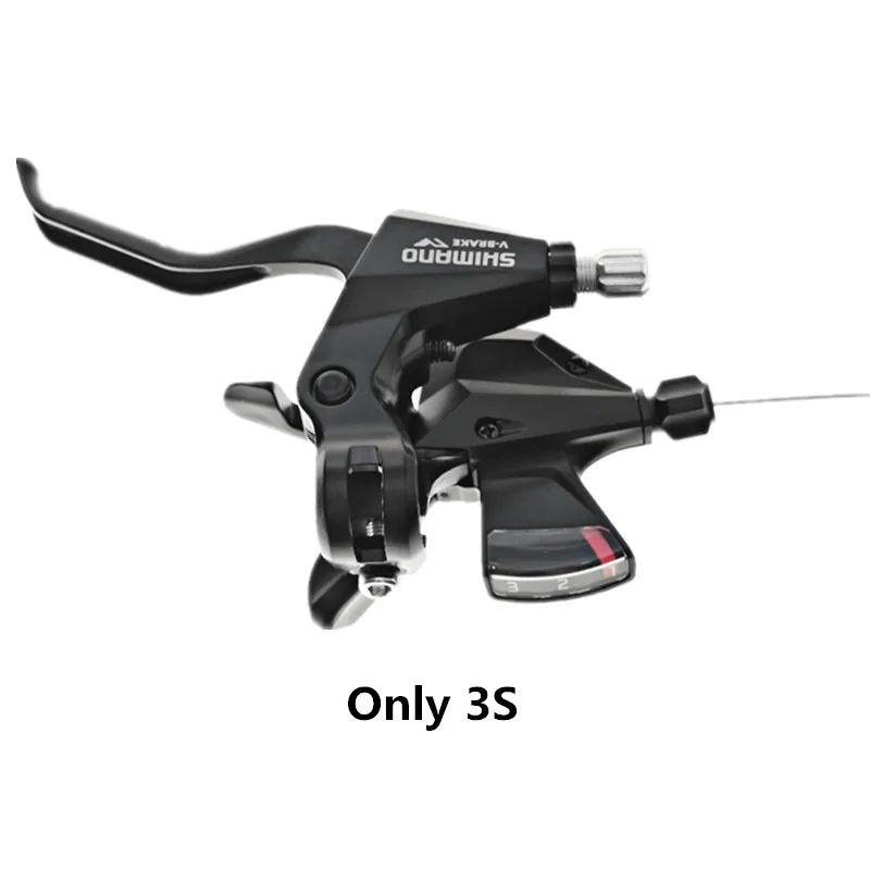 SHIMANO ALTUS ST-M310 относится к 8 S/24 скоростная горная велосипедная передача подключенная Механическая ручка черный - Цвет: ST-M310 Only 3S