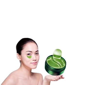 

IMAGES Seaweed Sleeping Eye Mask Ageless Eyelid Anti Wrinkle Moisture Under Eye Puffy Remover Fine Lines Green Tea Eye Patch