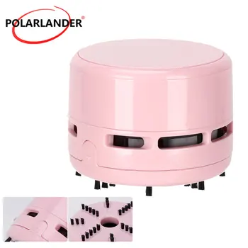 

Mini Vacuum Cleaner for Car Corner Desk Table Dust Cleaner Sweeper Aspirator Cute Mini Cleaner Collecter Wireless in Pink