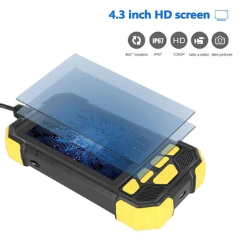 

3.5M 4.3 Inch IPS High Definition Sn 1080P IP67 Handheld Endoscope Industrial Home Endoscopes with 6 LEDs
