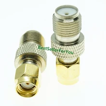 F Тип гнездо для RP-SMA штекер центр РЧ коаксиальный переходник разъем