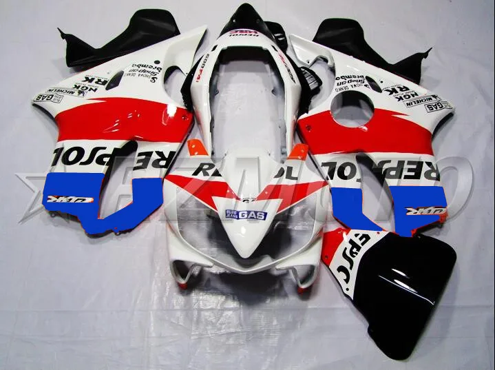 

New (Injection molding) ABS Fairing Kits Fit For Honda CBR600 FS F4i 2004 2005 2006 2007 04 05 06 07 Fairings repsol red blue