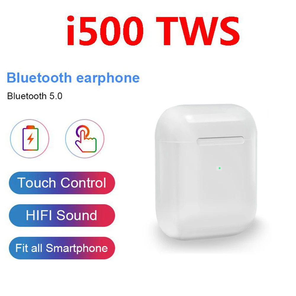 Лучшая версия i500 X Pro TWS 1:1 наушники-вкладыши Blutooth мини Беспроводные спортивные гарнитуры наушники PK Aire 2 3