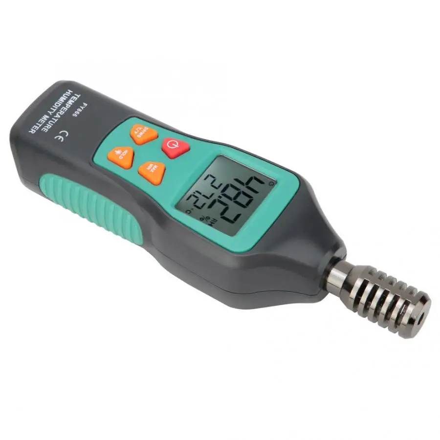 Цифровой термо-гигрометр Мини измеритель температуры ЖК-дисплей с подсветка, Удерживание данных