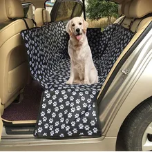 Автомобильные чехлы на сиденья для домашних животных, водонепроницаемое покрытие, задняя скамья, Складная Ткань Оксфорд, чехол на заднее сиденье для автомобилей, внедорожников, собак