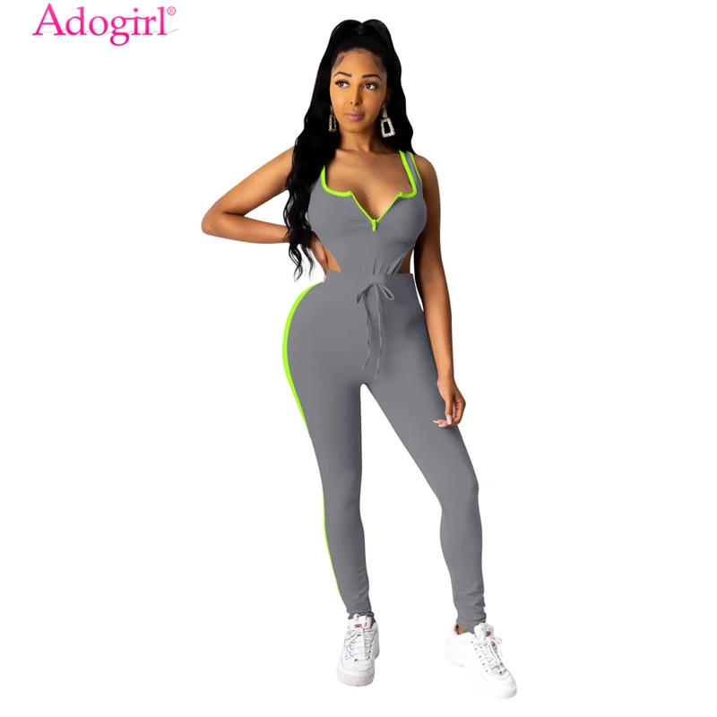 Adogirl Womens Sweatsuit Set Two Piece Outfits Top Skinny Long Pants Tracksuits Jogging Suits Jumpsuits