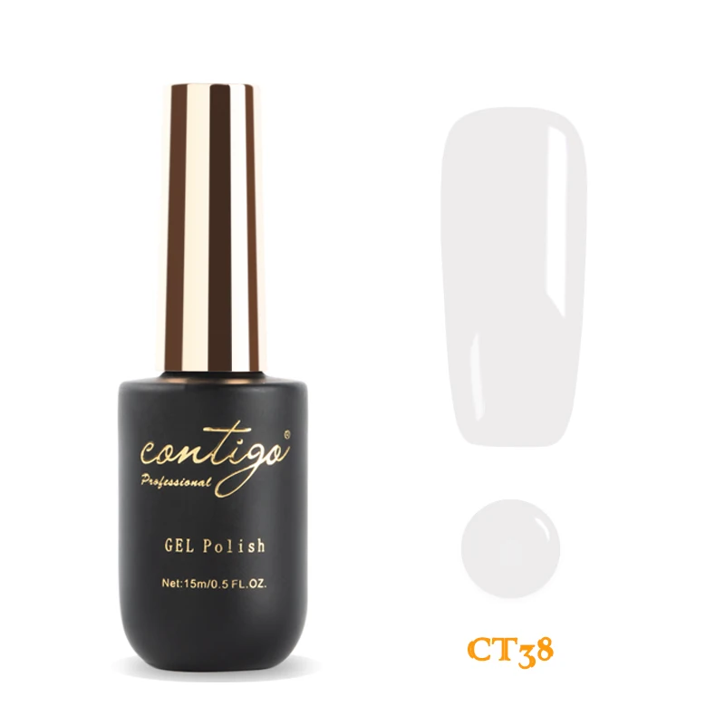 Contigo Гель-лак для ногтей 60 цветов новейший Гель-лак es Полупостоянный УФ светодиодный лак Гибридный впитывающий эмалированный Гель-лак для дизайна ногтей - Цвет: contigo--38