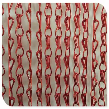 

Metal Mesh Shower Curtain Chain Link Door Fly Screen Mesh Curtains