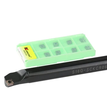 

CNC lathe tool S07K10K12M16Q-SCKCR06 boring tool diamond