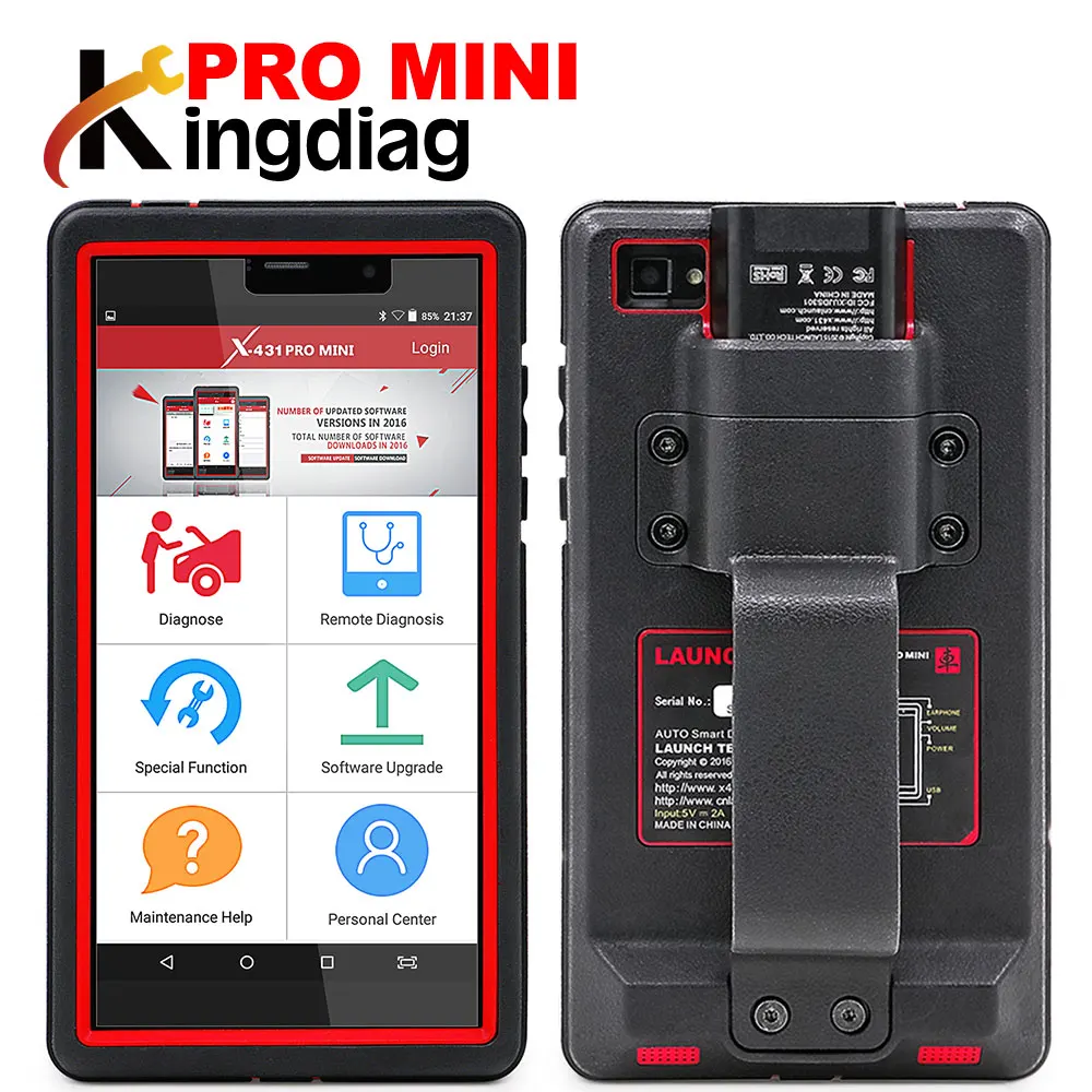 Launch X431 Pro мини полная система диагностический инструмент obd2 сканер X-431 pro mini 2 года бесплатное обновление онлайн DHL бесплатно