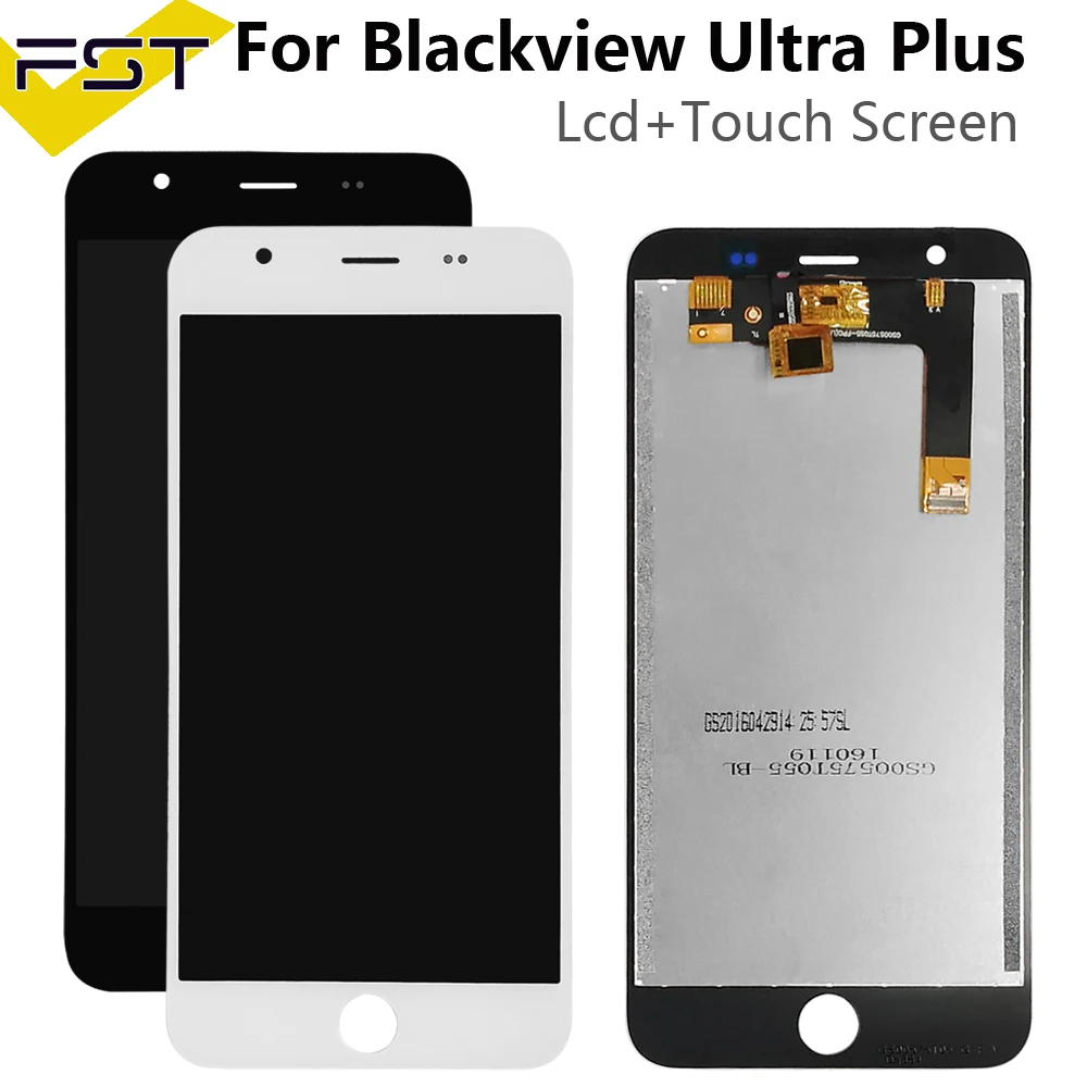 ЖК-дисплей 5 дюйма для Blackview Ultra Plus с кодирующий преобразователь сенсорного экрана