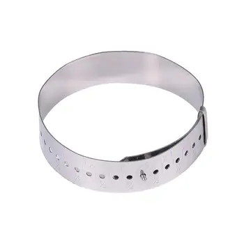 

1pc Adjustable Zinc Alloy Bracelet Sizing Gauge Measures Tool