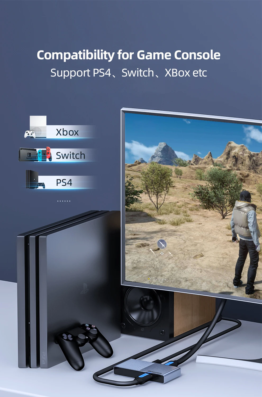 Аудио экстрактор Unnlink 4K HDMI 5 1/2 1 Ch оптический Toslink SPDIF 3 мм R/L аудио конвертер для PS4