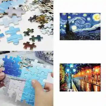 

1000 Pieces Paper Puzzles Starry Sky Night Scene Jigsaw Puzzles Toys For Kids Adults Best Gift Children Puzzles Educational Toys