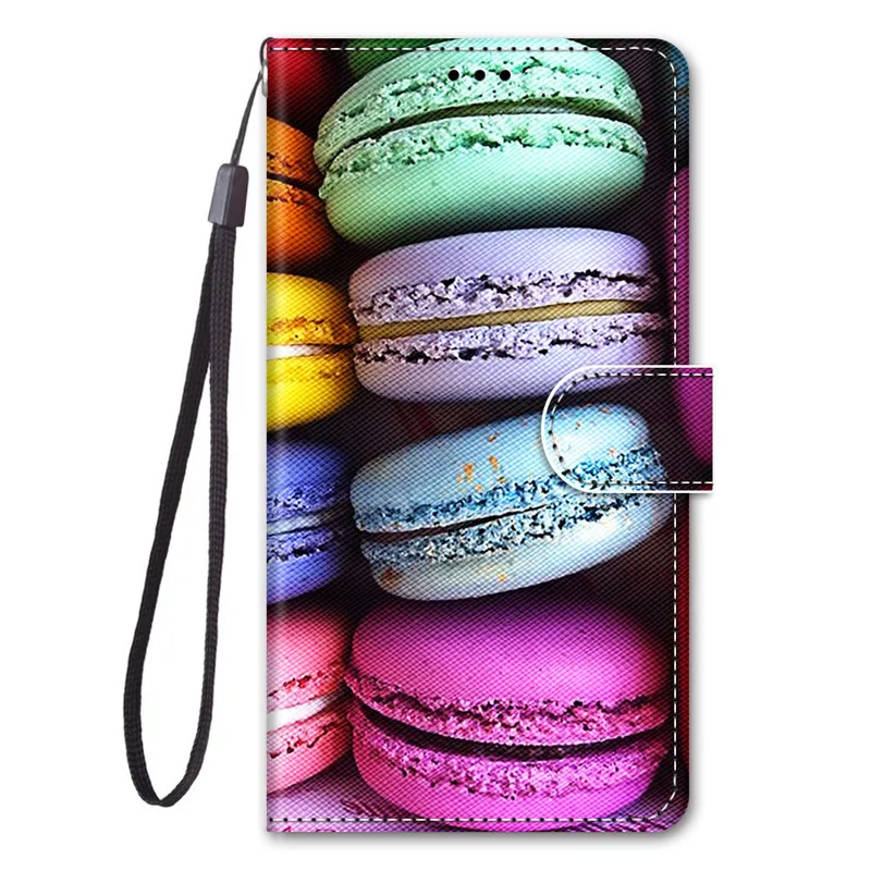 S21 FE s21fe Leather Case Cartoon Animal Painted Etui For Samsung Galaxy S20 FE Ultra Plus s 21 S21Ultra Wallet Flip Cover Etui kawaii samsung phone cases Cases For Samsung