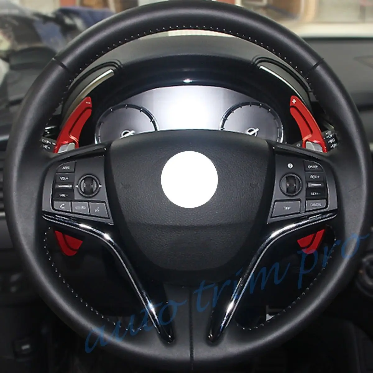 Красный автомобиль DSG рулевое колесо сдвиг весло отделка Подходит для Honda Spirior соглашение о Одиссее Acura CDX RDX аксессуары