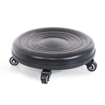 

Creative wheeled stool round bench beauty seam cleaning stool pulley moving sofa stool with baby toddler stool