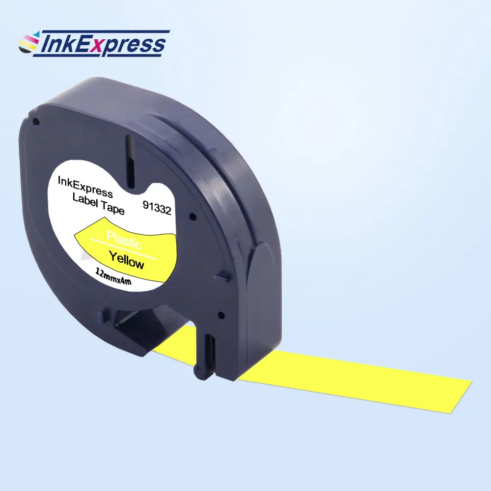 InkExpress 91202 этикетки для DYMO лента этикеток 91222 91332 принтера LetraTag LT100H LT100T QX 50