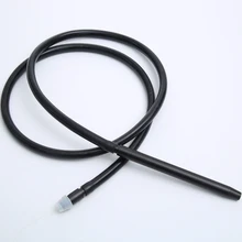 1 шт. алюминиевый сплав кальян трубка в рот силиконовый шланг набор Силиконовое кольцо для металла narguile chicha