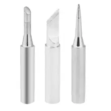 Наконечники для паяльника медный материал 936 сварочная станция паяльная железная головка хорошая теплопроводность Универсальный сменный инструмент