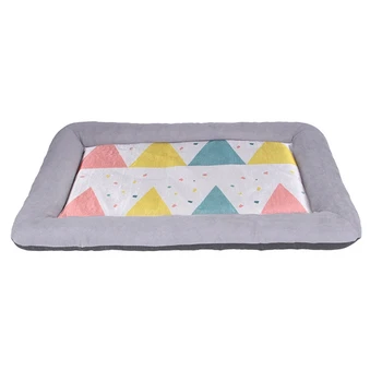 

Pet Mat Summer Dog Cooling Mat Ice Silk Kennel Washable Sleeping Pad Cool Bed for Puppy Small Medium Large Dog